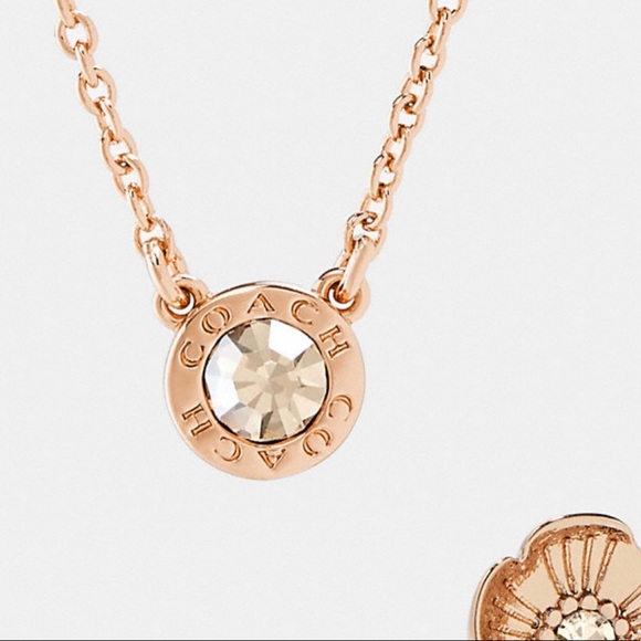 Coach Necklace and Earrings Set - Picture 3 of 11